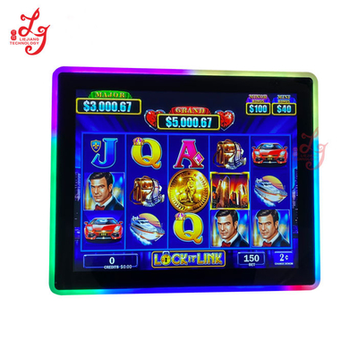19“ PCAP POT O  Gold Touch Screen Monitors LED Lights Mounted For Sale