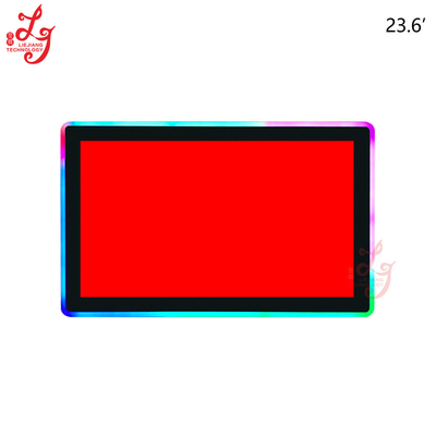 LieJiang Hot Selling 23.6 Inch Capacitive 3M RS232 With LED Light Touchscreen Monitor Guangzhou Factory Price For Sale