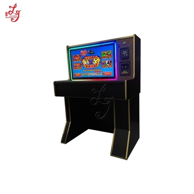 22 Inch Wooden Cabinets Flat Screen Texas Keno 4 Heart Touch Screen Gaming Machines