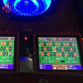 12 Player Trinidad Touch Screen Roulette Gambling Machine 37 / 38 Holes Supported