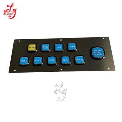 Metal Buttons Panel For Fire Link Dragon Iink Slot Games Spare Parts